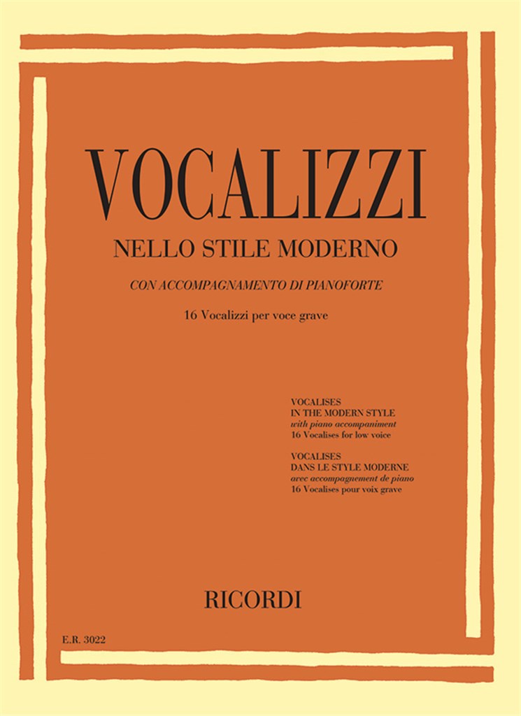 Vocalizzi nello stile moderno